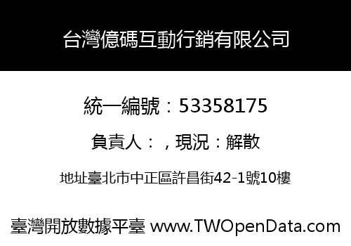 台灣億碼互動行銷有限公司