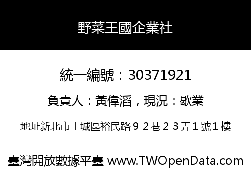 野菜王國企業社