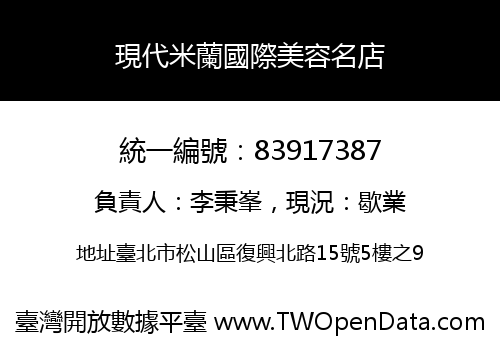 現代米蘭國際美容名店