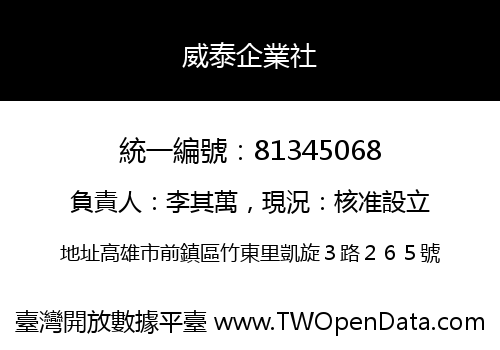威泰企業社