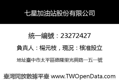 七星加油站股份有限公司