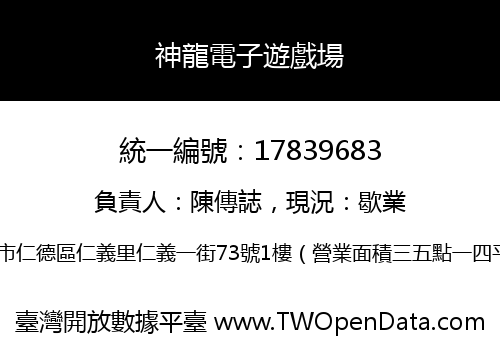 神龍電子遊戲場