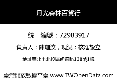 月光森林百貨行