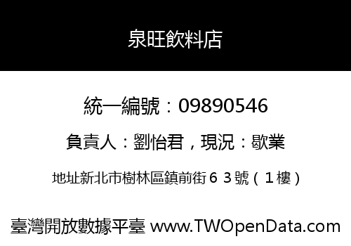 泉旺飲料店