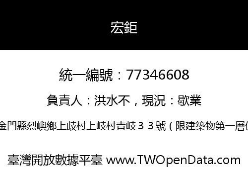 宏鉅