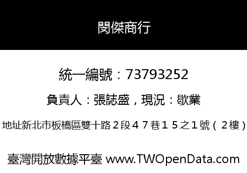 閔傑商行