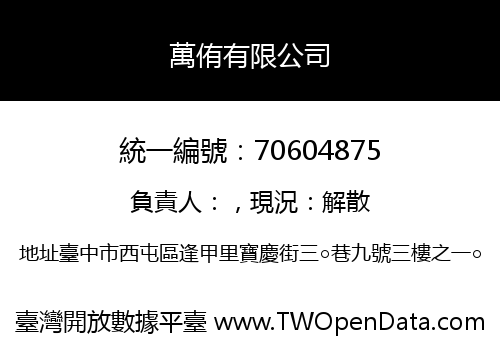萬侑有限公司