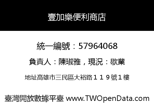 壹加樂便利商店