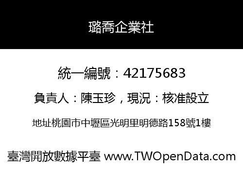 璐喬企業社