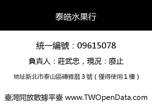 泰皓水果行