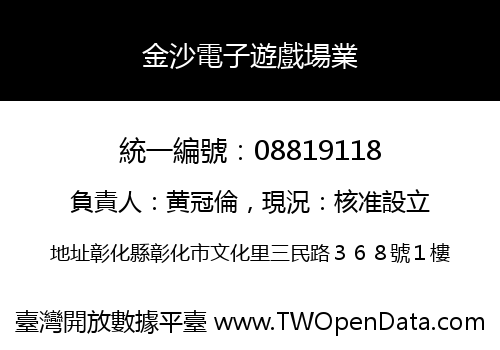 金沙電子遊戲場業