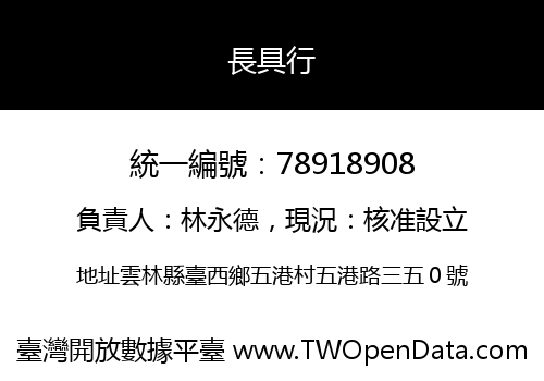長具行