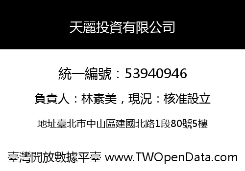 天麗投資有限公司