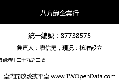 八方緣企業行