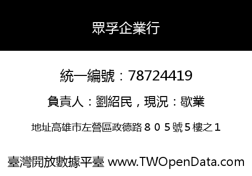 眾孚企業行