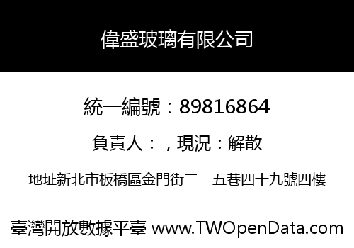偉盛玻璃有限公司