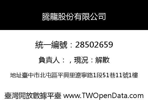 騰龍股份有限公司