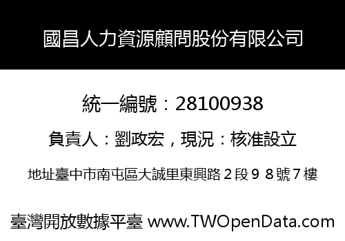國昌人力資源顧問股份有限公司