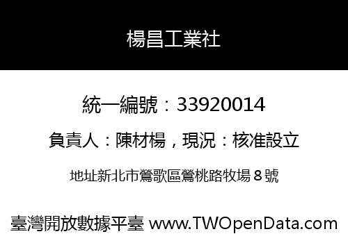 楊昌工業社
