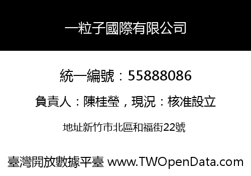 一粒子國際有限公司