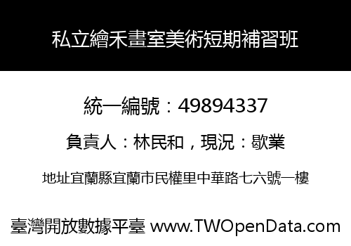 私立繪禾畫室美術短期補習班
