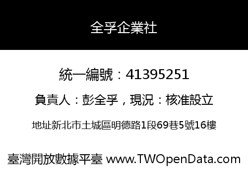 全孚企業社