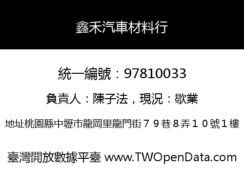 鑫禾汽車材料行