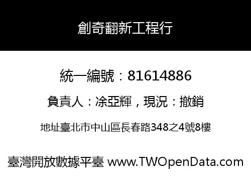 創奇翻新工程行