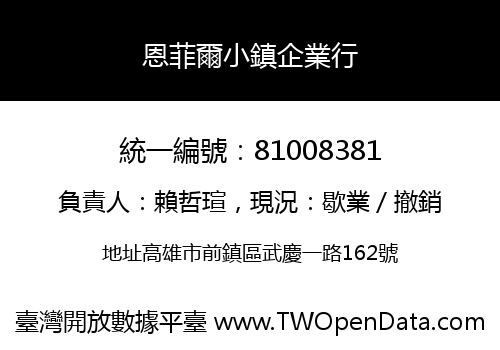 恩菲爾小鎮企業行
