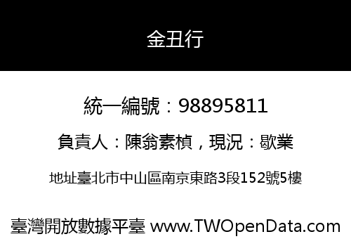 金丑行