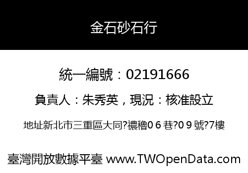 金石砂石行
