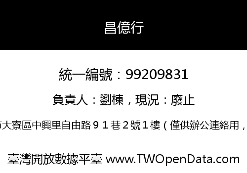 昌億行