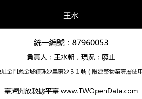 王水