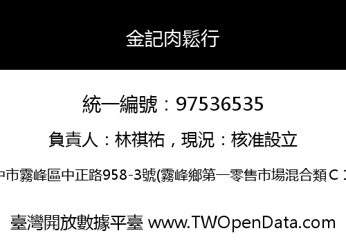 金記肉鬆行
