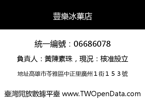 豐樂冰菓店
