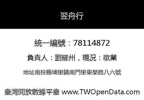翌舟行