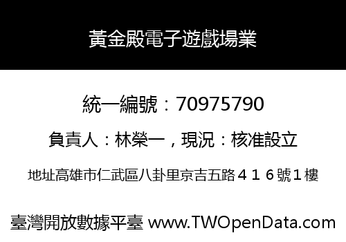 黃金殿電子遊戲場業