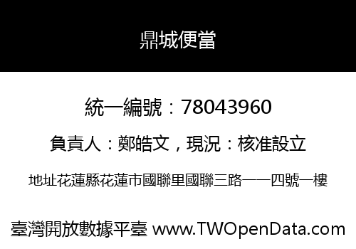 鼎城便當