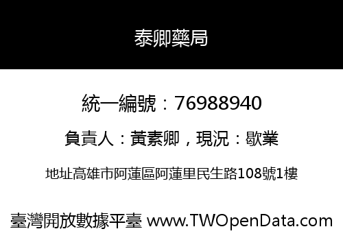 泰卿藥局