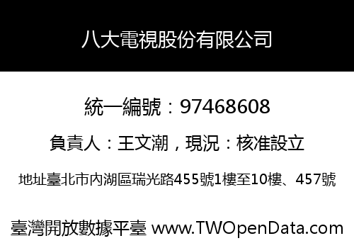八大電視股份有限公司