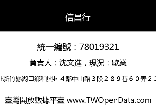 信昌行