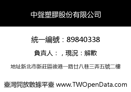 中聲塑膠股份有限公司