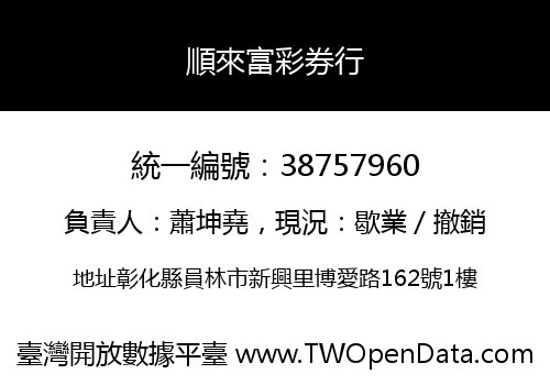 順來富彩券行