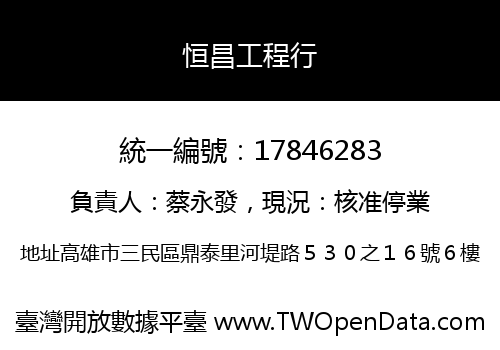 恒昌工程行