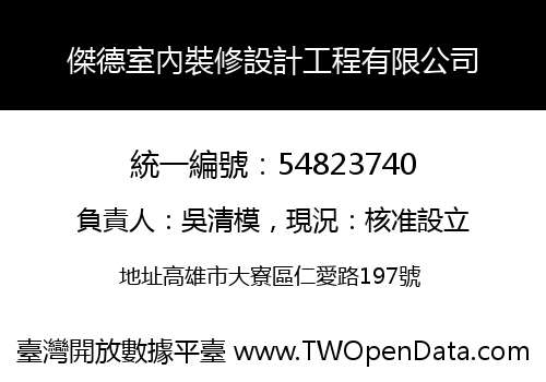 傑德室內裝修設計工程有限公司
