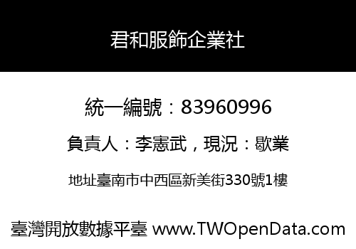 君和服飾企業社