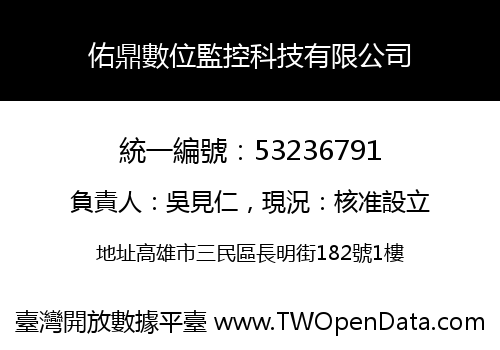 佑鼎數位監控科技有限公司