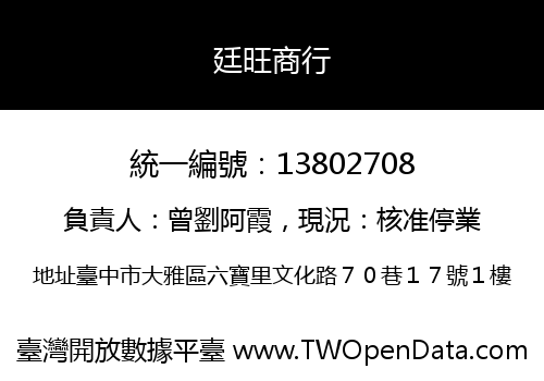 廷旺商行
