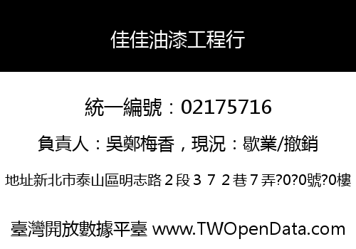 佳佳油漆工程行