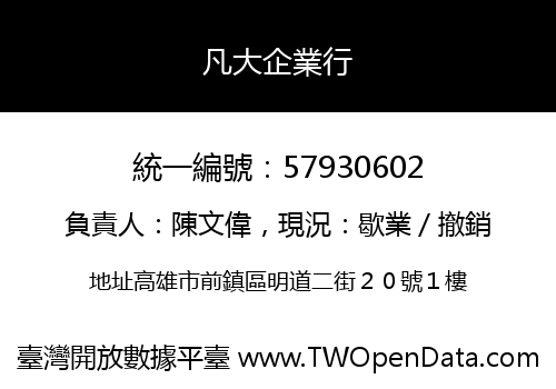 凡大企業行
